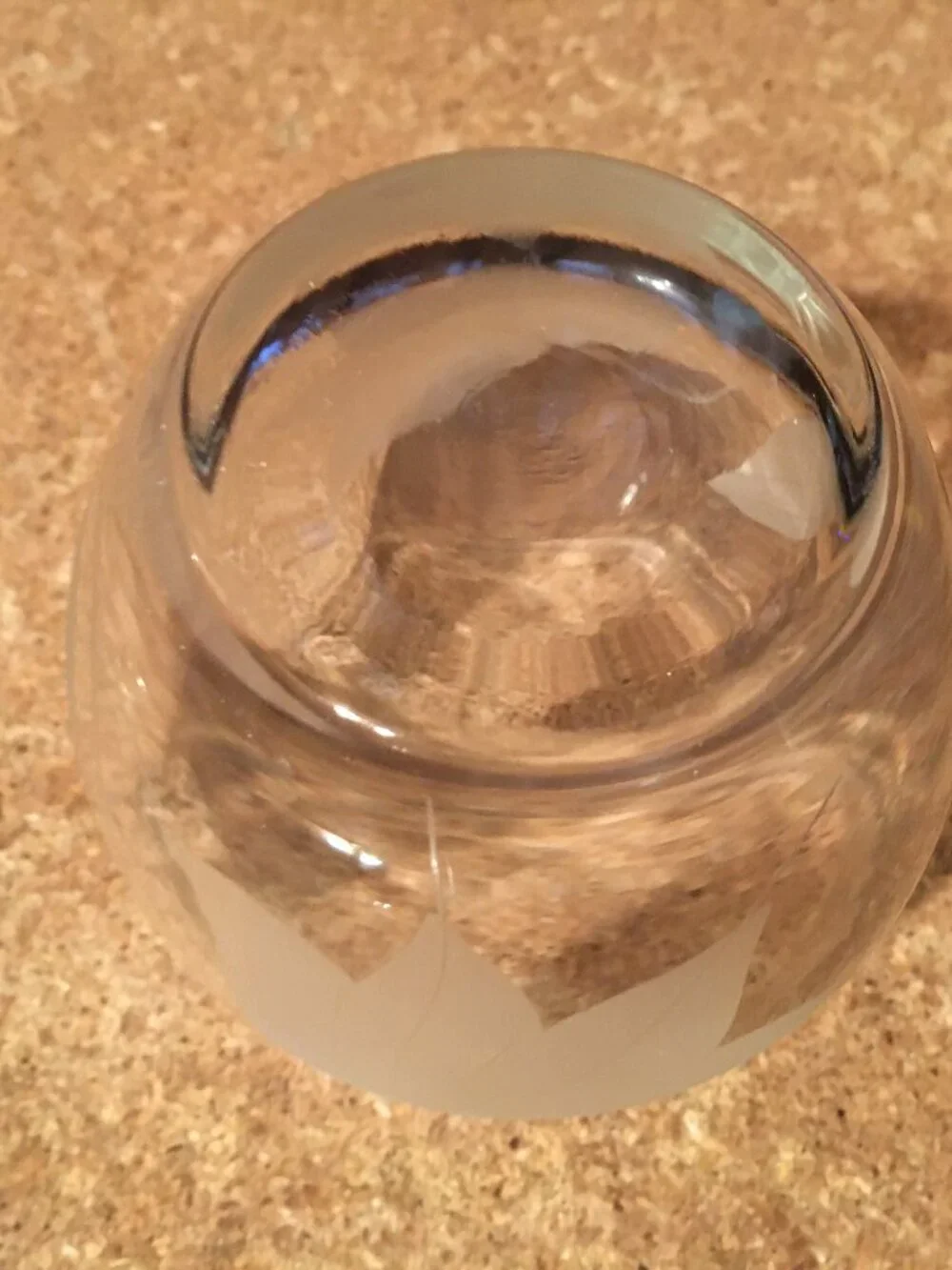 GLASS CONDIMENT JAR WITH LID FROSTED LEAVES